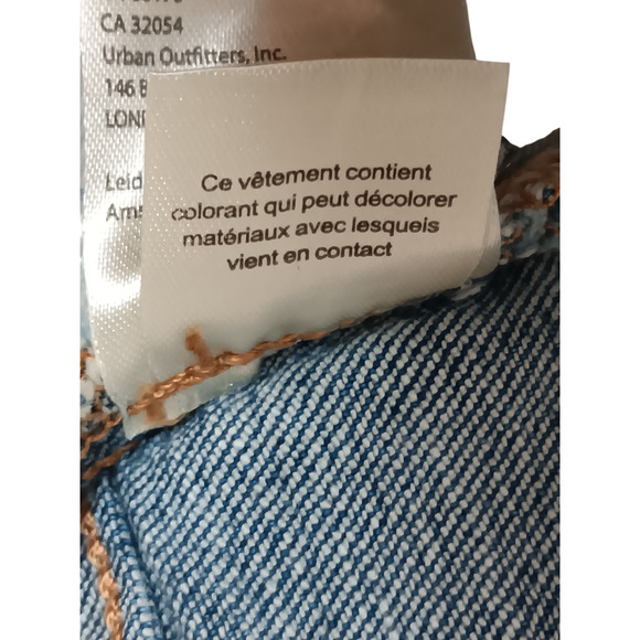 Pilcro by Anthropologie Jeans Women’s 18W Plus Blue Denim Straight Leg Stretch - Picture 13 of 16